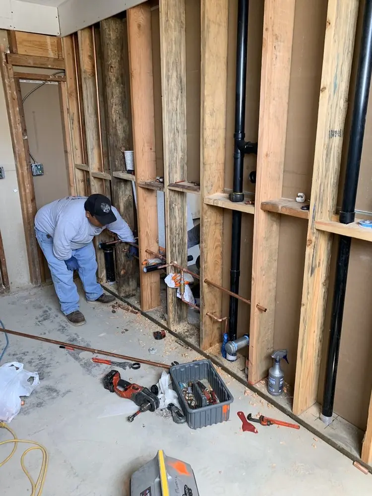 Commercial rough-in plumbing for Commercial Plumbing in Castle Manor